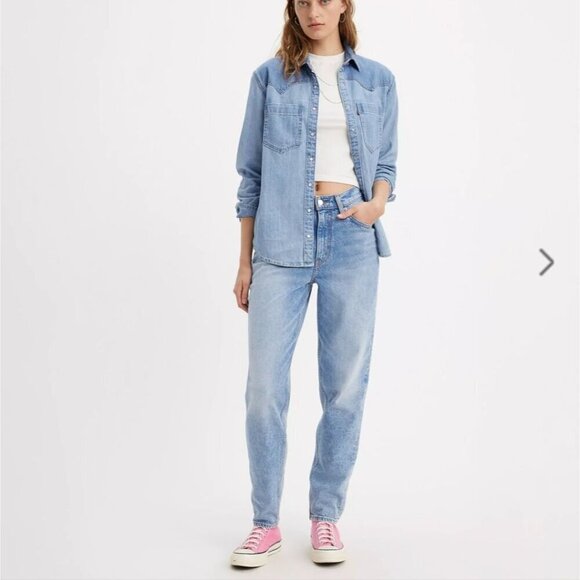 Levi's Denim - Levi's The 80s Mom jean light wash size 28